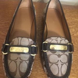 Coach - Felisha Signature Jacquard Loafers, Size 7